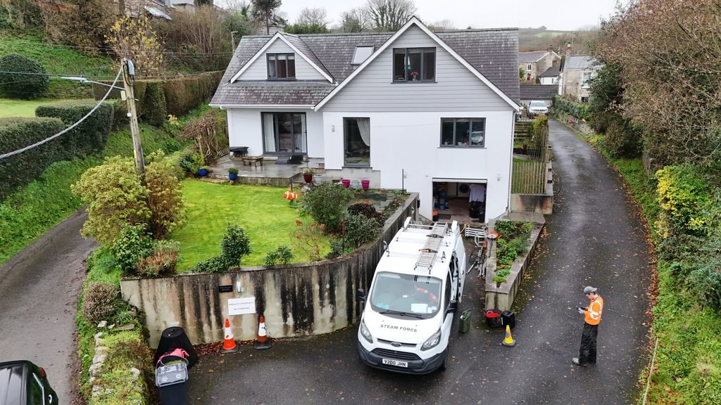 Exterior cleaning Cornwall – Steam Force property cleaning